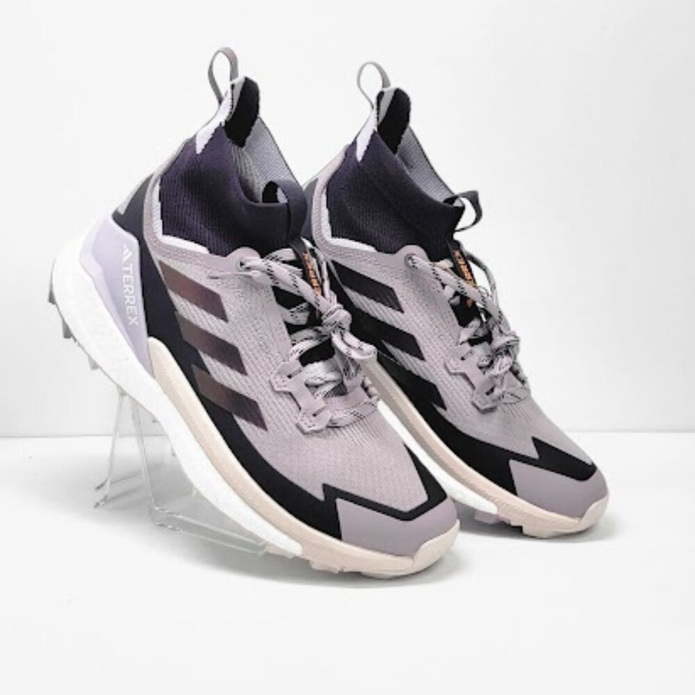 ADIDAS WOMEN'S terrex free hiker 2 preloved fig hiking shoes Size 9 NEW